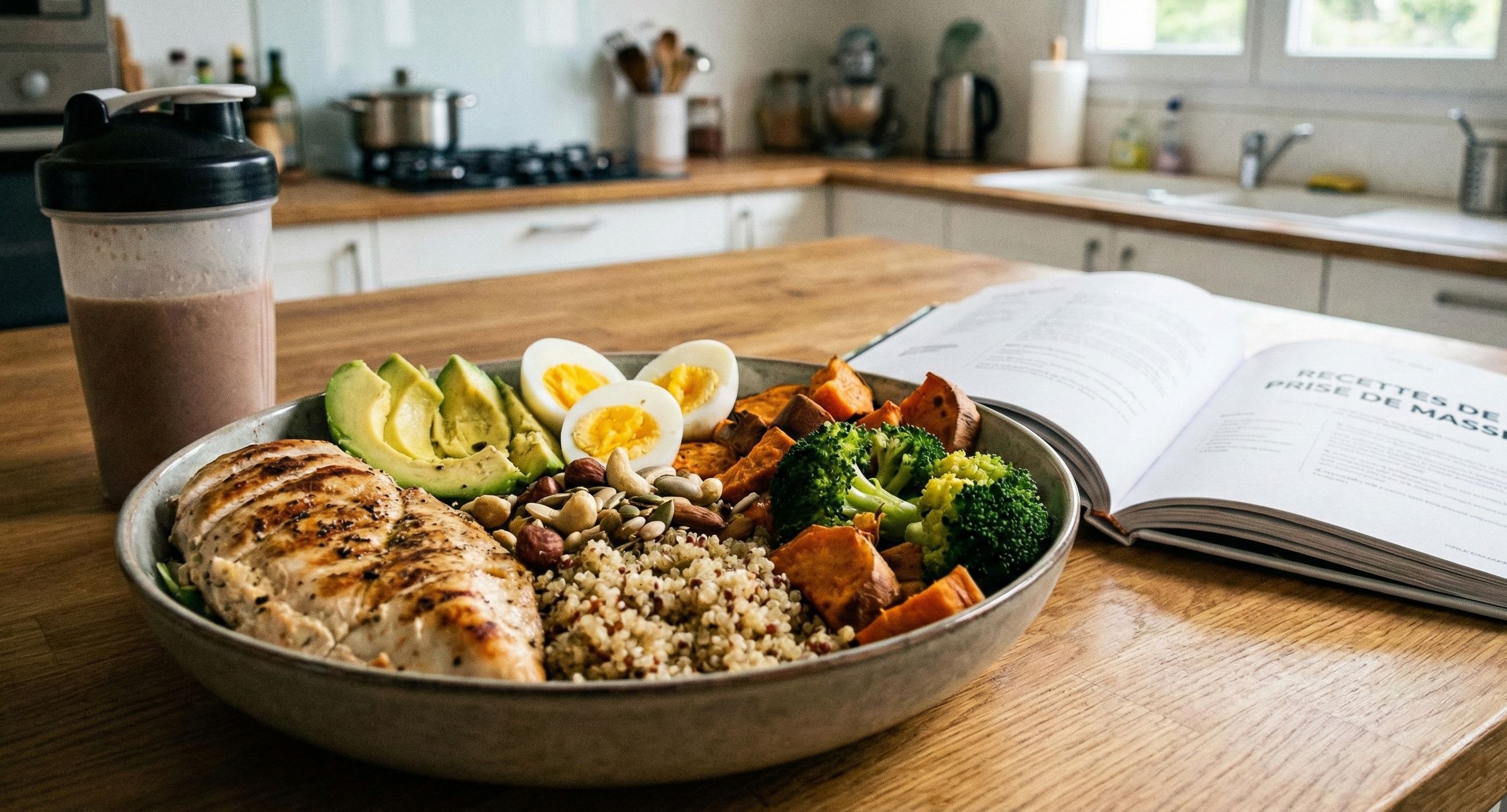 recettes pour la prise de masse musculaire